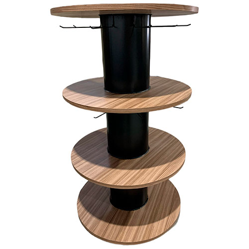 Bc04 - expositor / bananeiro central 4 níveis